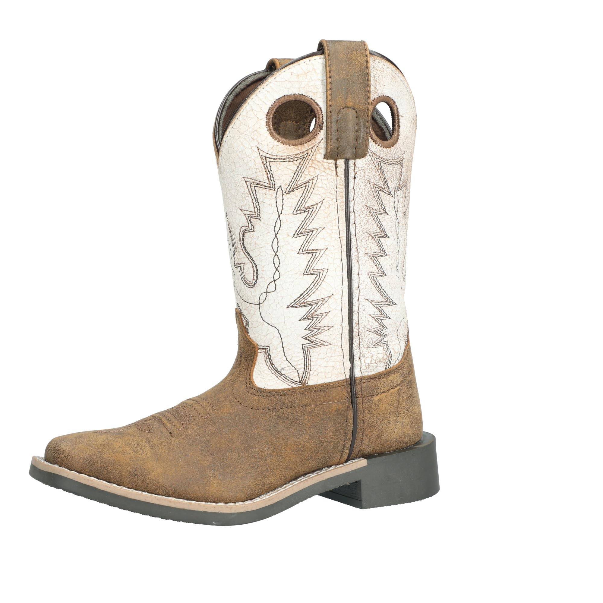 Smoky Mountain Boots Unisex-Child Drifter Leather Western Boot