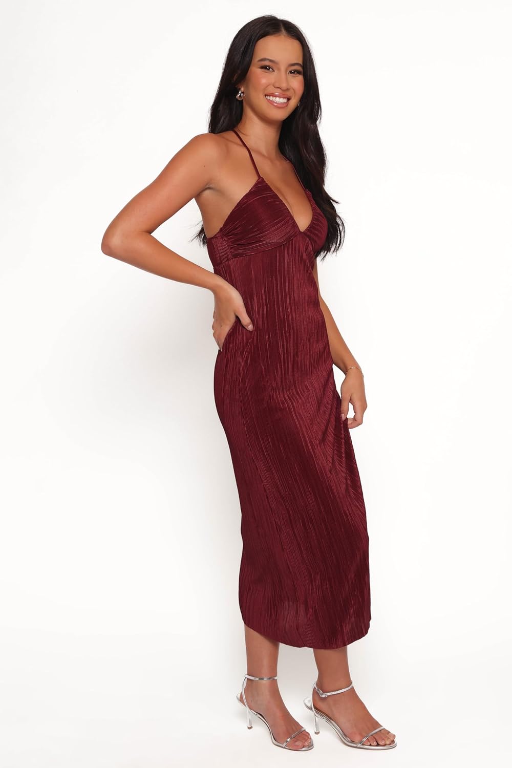 Petal & Pup Womens Safi Plisse Maxi Dress - Image 5