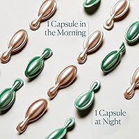 Vista 6 de ELEMIS Skin Bliss Capsules, 60 Count – Antioxidant-Rich Anti-Aging Day & Night Face Oils, Purify, Replenish & Nourish the Skin, Skincare Serum