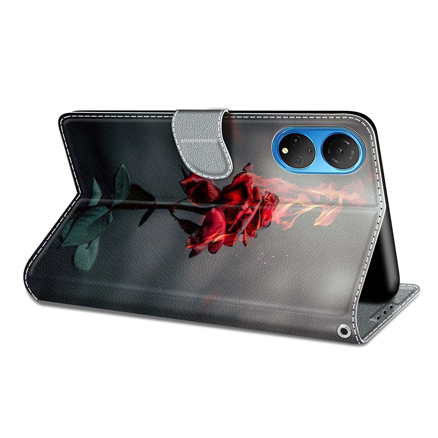 Bravoday Cover per Huawei Y5 2019 / Honor Play 3e / Honor 8S 2019/2020, Flip Custodia in Pelle PU Portafoglio Custodia per Huawei Y5 2019, con Slot per Schede, Nero