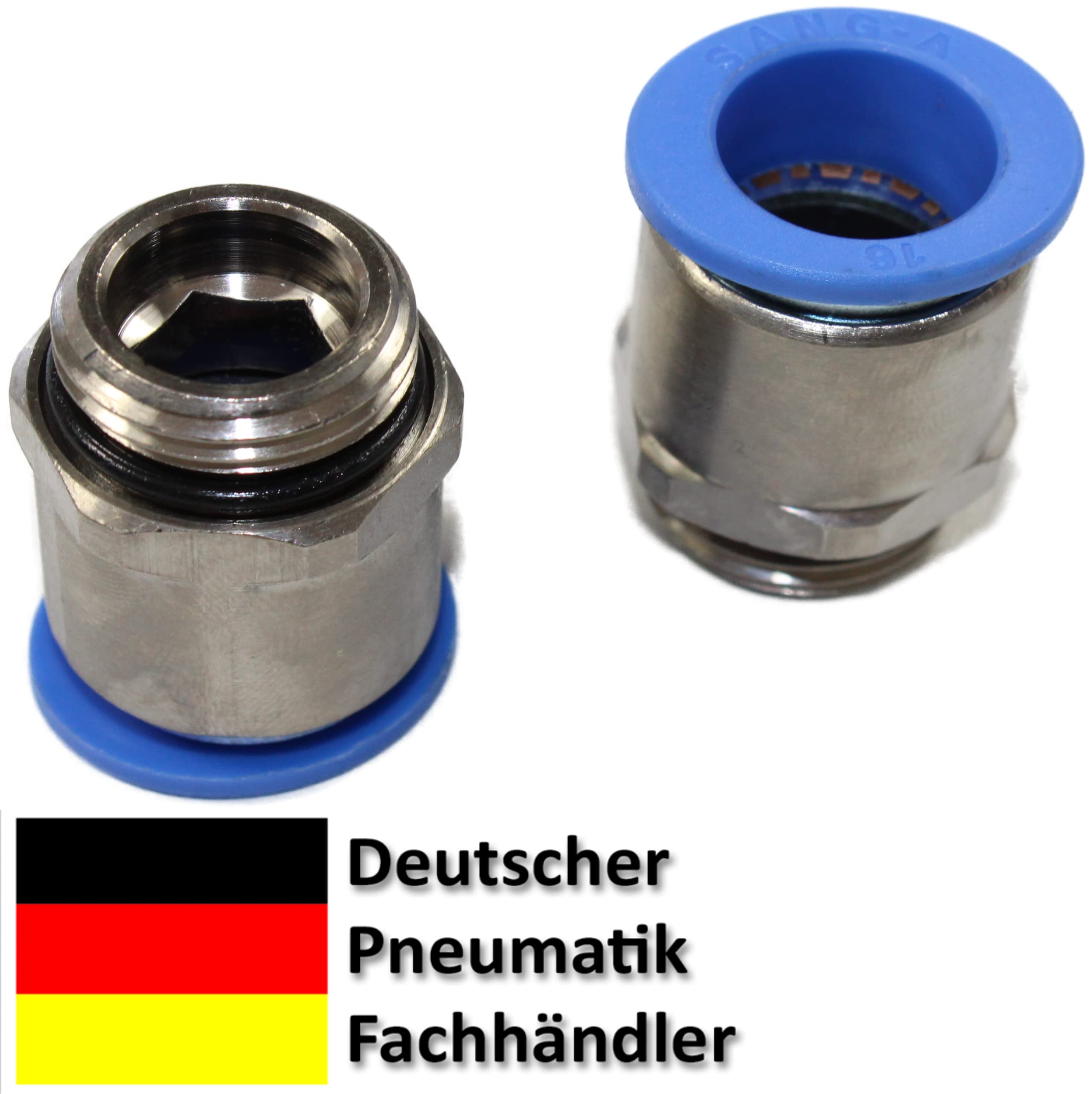 CNCTEC Pnömatik soket bağlantısı G 1/2 inç 6, 8, 10, 12, 14 veya