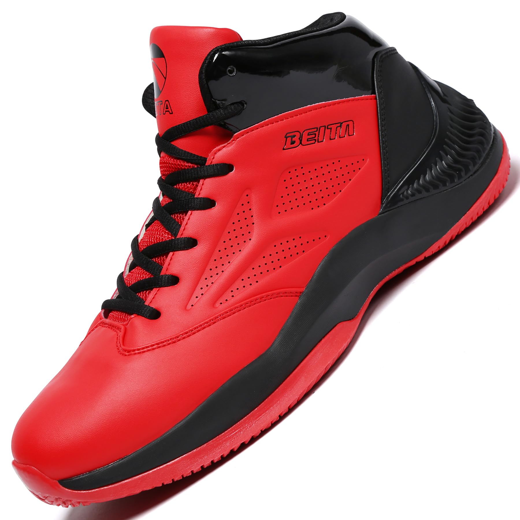 Beita High Upper Basketball Shoes for Men Sneakers Breathable Sports Shoes Anti Slip