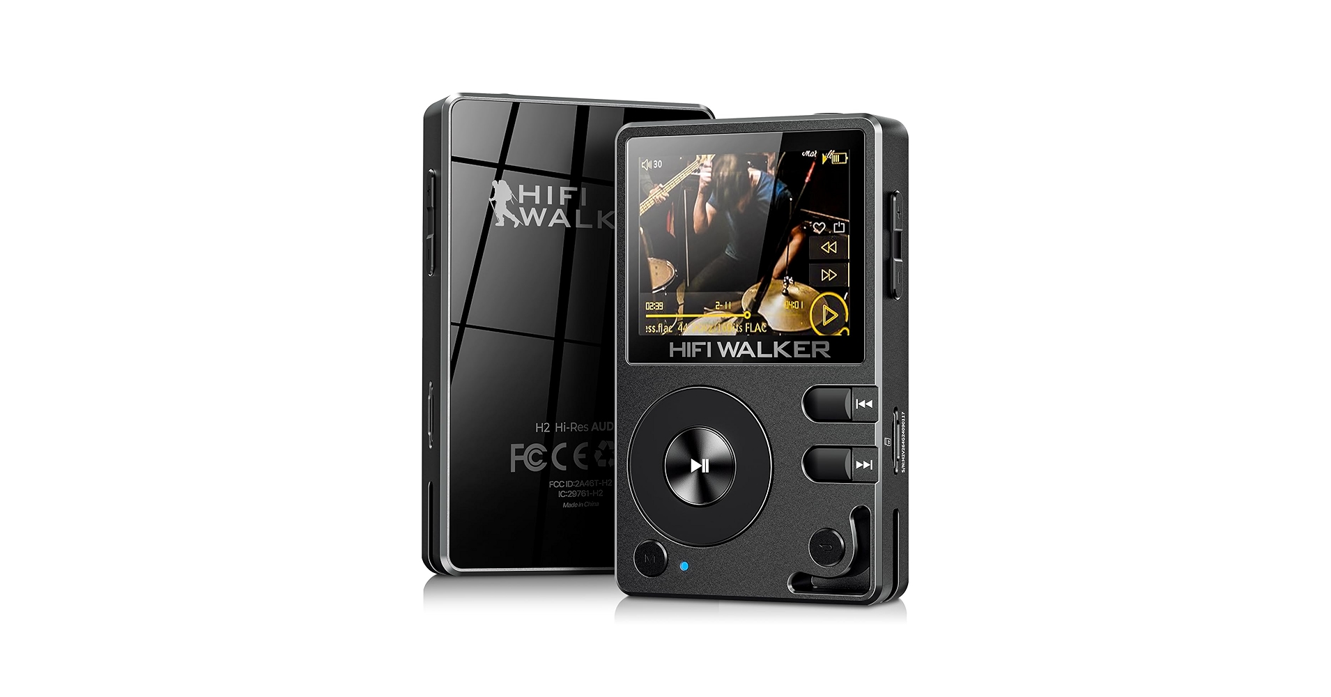 Amazon.com: HIFI WALKER H2 HiFi MP3 Player with Bluetooth
