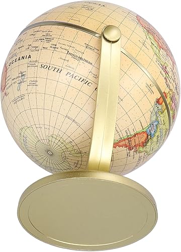 Miniatura 5 de Versión del instrumento de geografía giratoria de escritorio versión inglesa, pequeño mundo, de la versión inglesa Instrumento de geografía