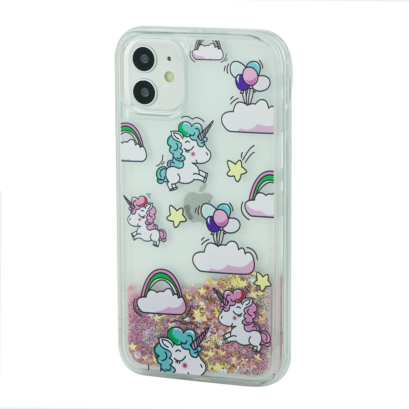 Mixroom Custodia Cover TPU Morbida Per Lenovo K6 Power – Fantasia Unicorno Felice – Silicone Trasparente Anti Graffio
