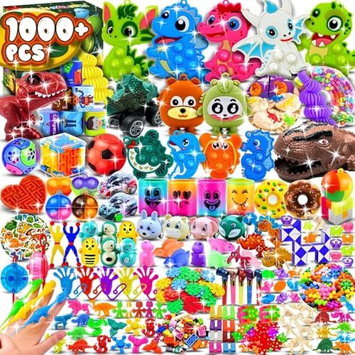 1000pcs+ Party Favors for Kids, Treasure Box Toys for Classroom,