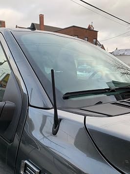 VOFONO Short Antenna fits 2009-2026 Ford F-150 F-250 F-350 Bronco Pickup Truck, Accessories 7 Inch Ford Car Truck Radio Antenna