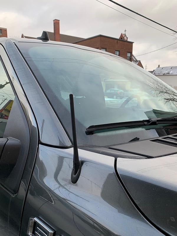 Antena curta de rádio VOFONO para Ford F-150, F-250, F-350 e Bronco, 17,8 cm, modelo ZZL328