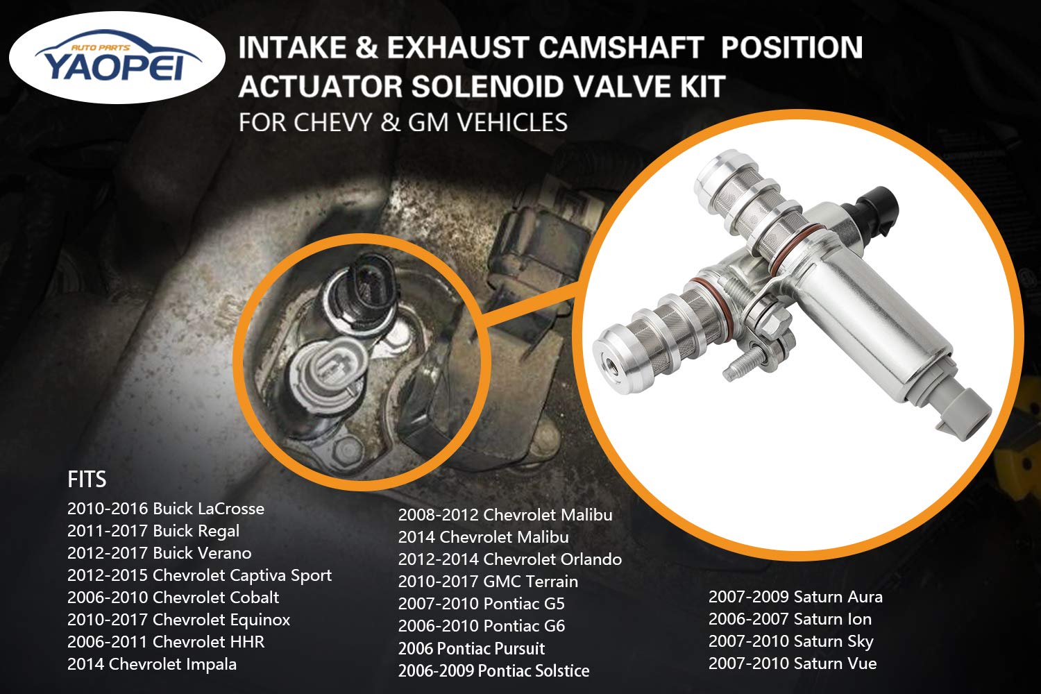 Intake & Exhaust Camshaft Position Actuator Sensor