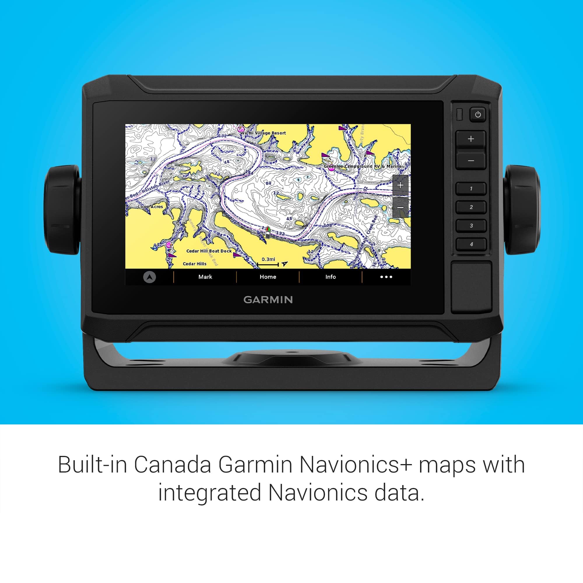 Échosondeur Garmin Echomap UHD2 63sv GT54UHD-TM + Cartes Navionics – Neuf