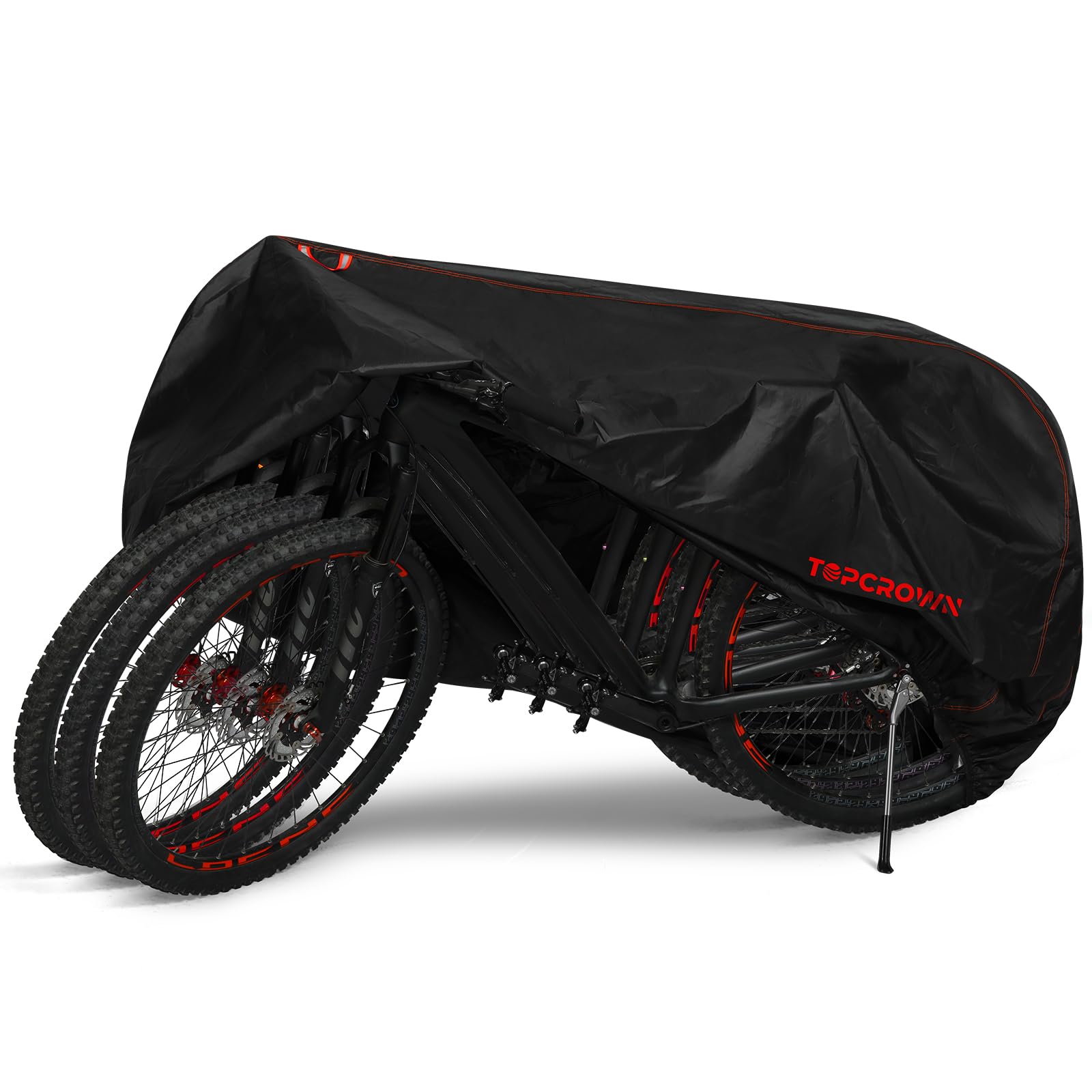 Topcrown Bike Cover Waterproof Outdoor Storage Bicycle Cover for 3 Bikes