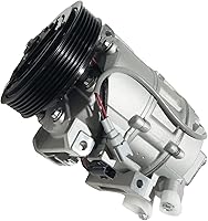 Vista 27 de Compresor de aire acondicionado AC para Ford Police Interceptor Utility 2013-2015, Ford Explorer 2011-2015, con embrague de A/C, compresor de CA