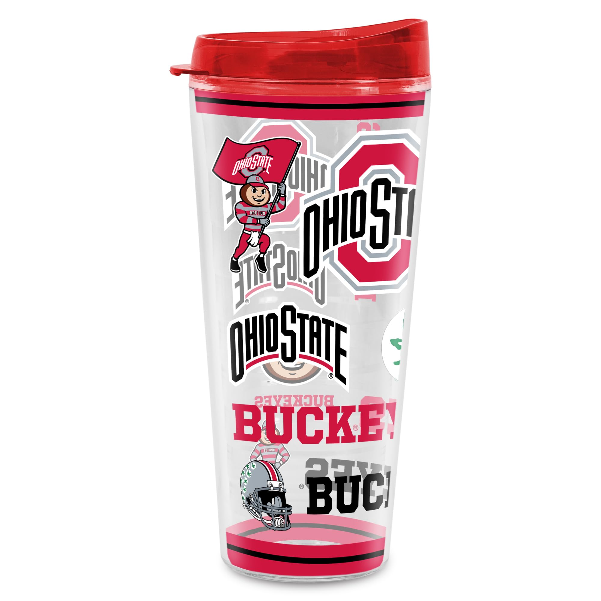 Rico Industries NCAA College Double Wall Mayhem 16oz Or 20oz Tritan Tumbler W Lid