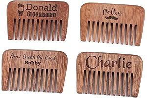 Personalized Beard Comb for Men