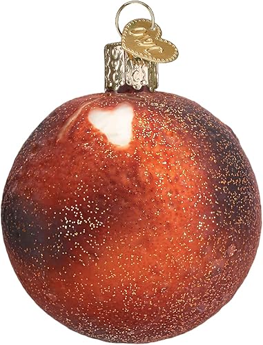 Vista 13 de Old World Christmas - Adornos de cristal soplado para árbol de Navidad, colección Espacio exterior