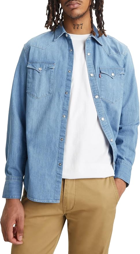 Camisa Levi's Barstow Western Standard para Hombre
