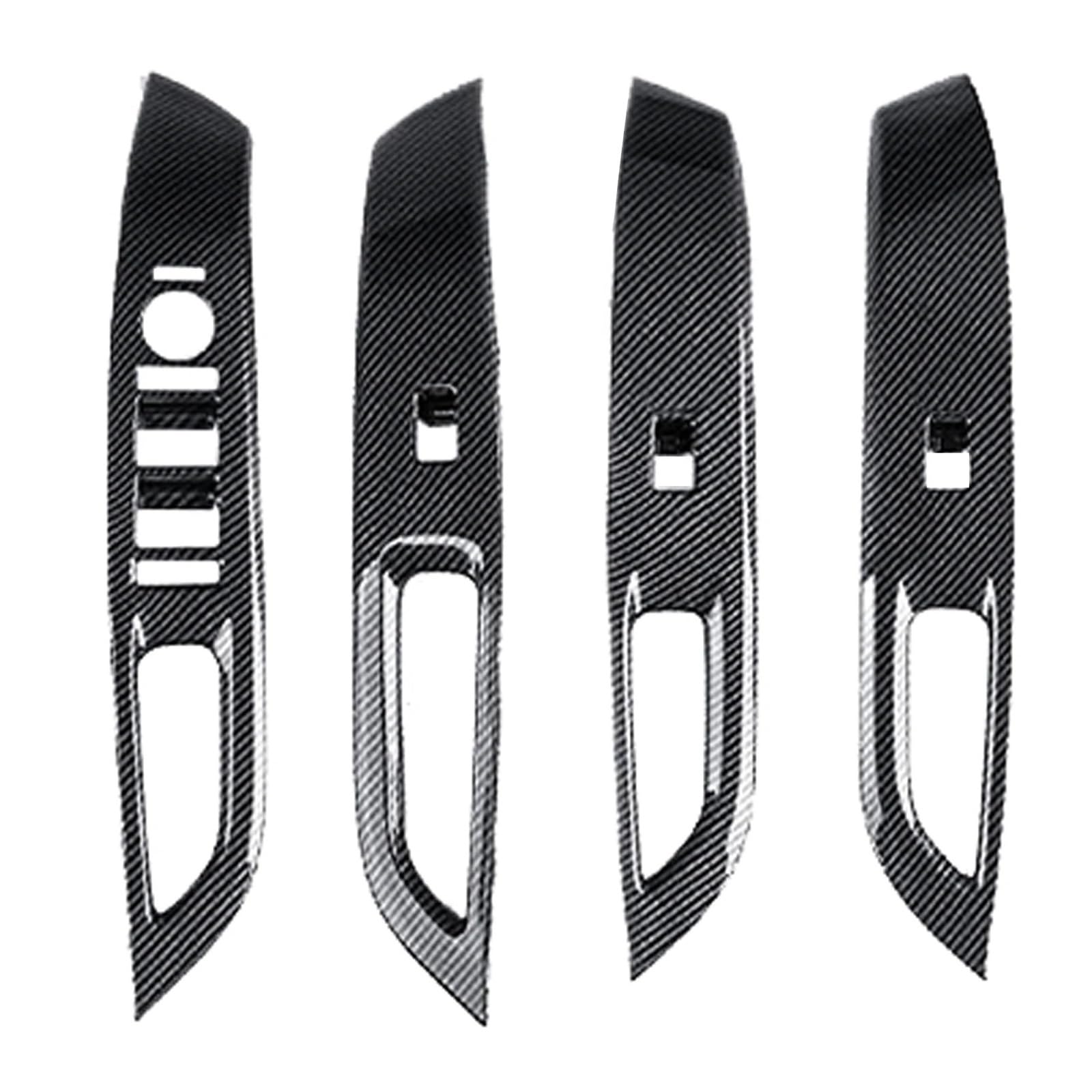 Car Interior Sticker for Hyundai for Tucson L for NX4 2025 LHD Car Accessories Window Rise Lift Control Switch Panel Cover Trim ABS 4Pieces