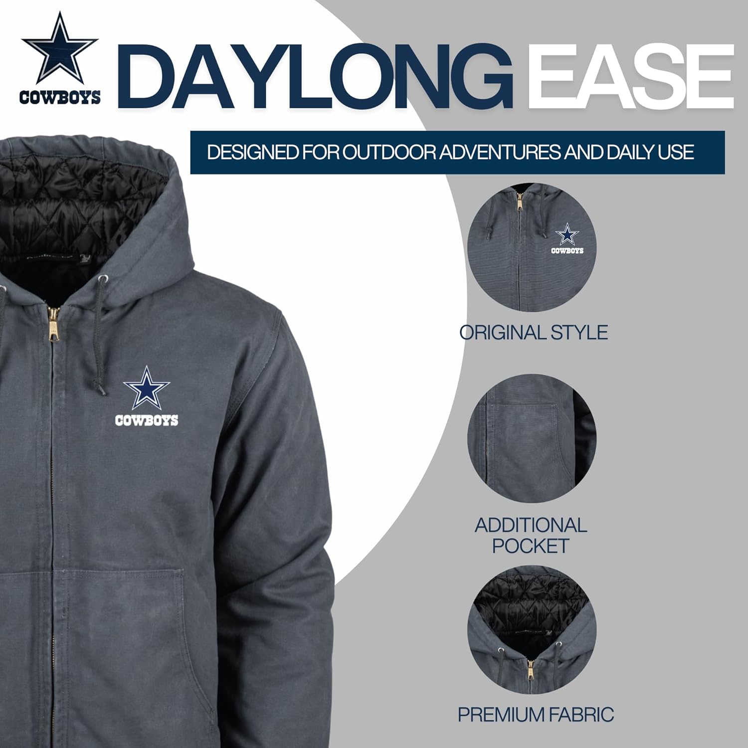Dunbrooke Dakota NFL | Heavy Duty Cotton Canvas Workwear Jacket