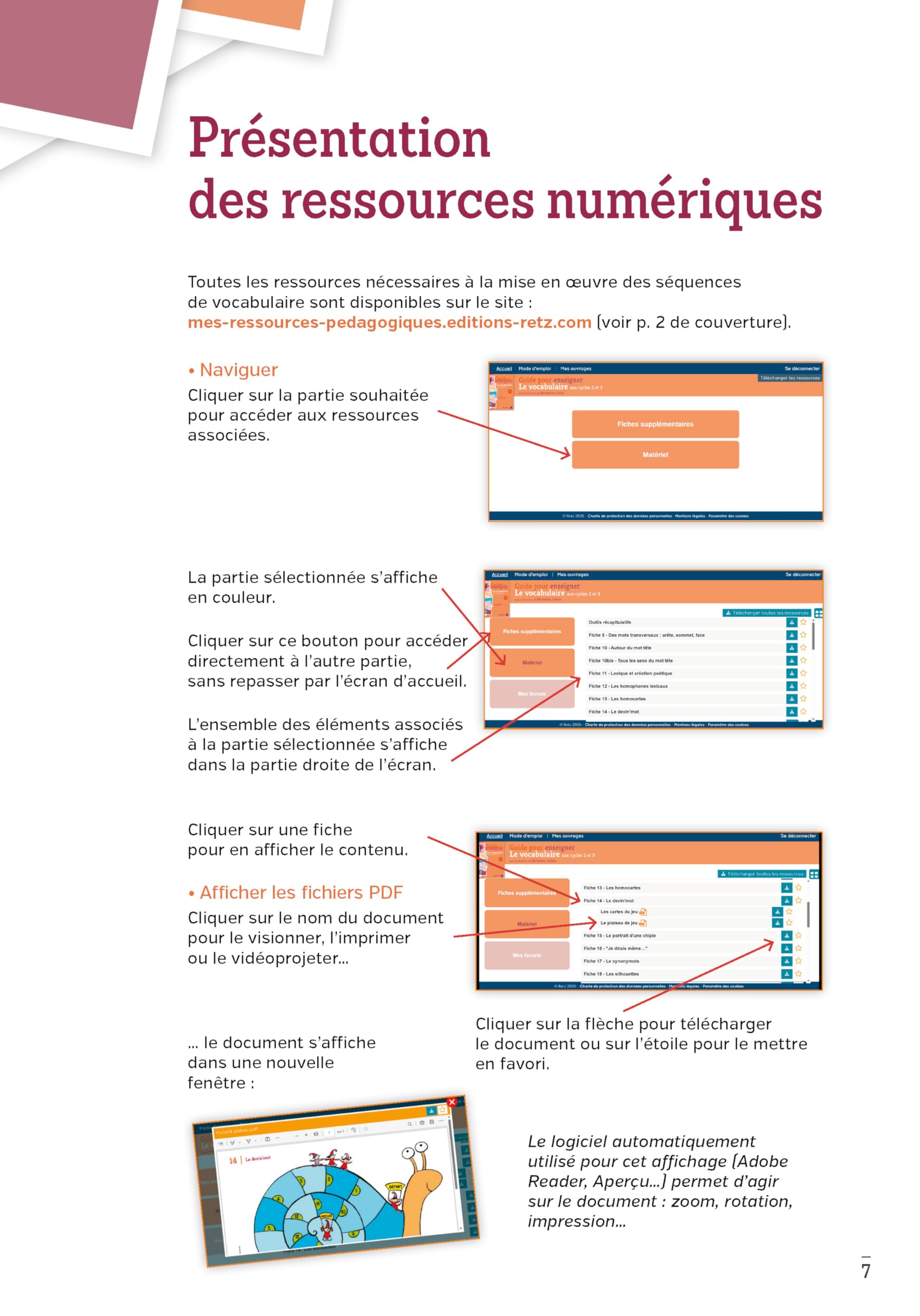 Guide pour enseigner le vocabulaire aux cycles 2 et 3 (+ ressources numériques) - Nouvelle édition conforme aux programmes 2025