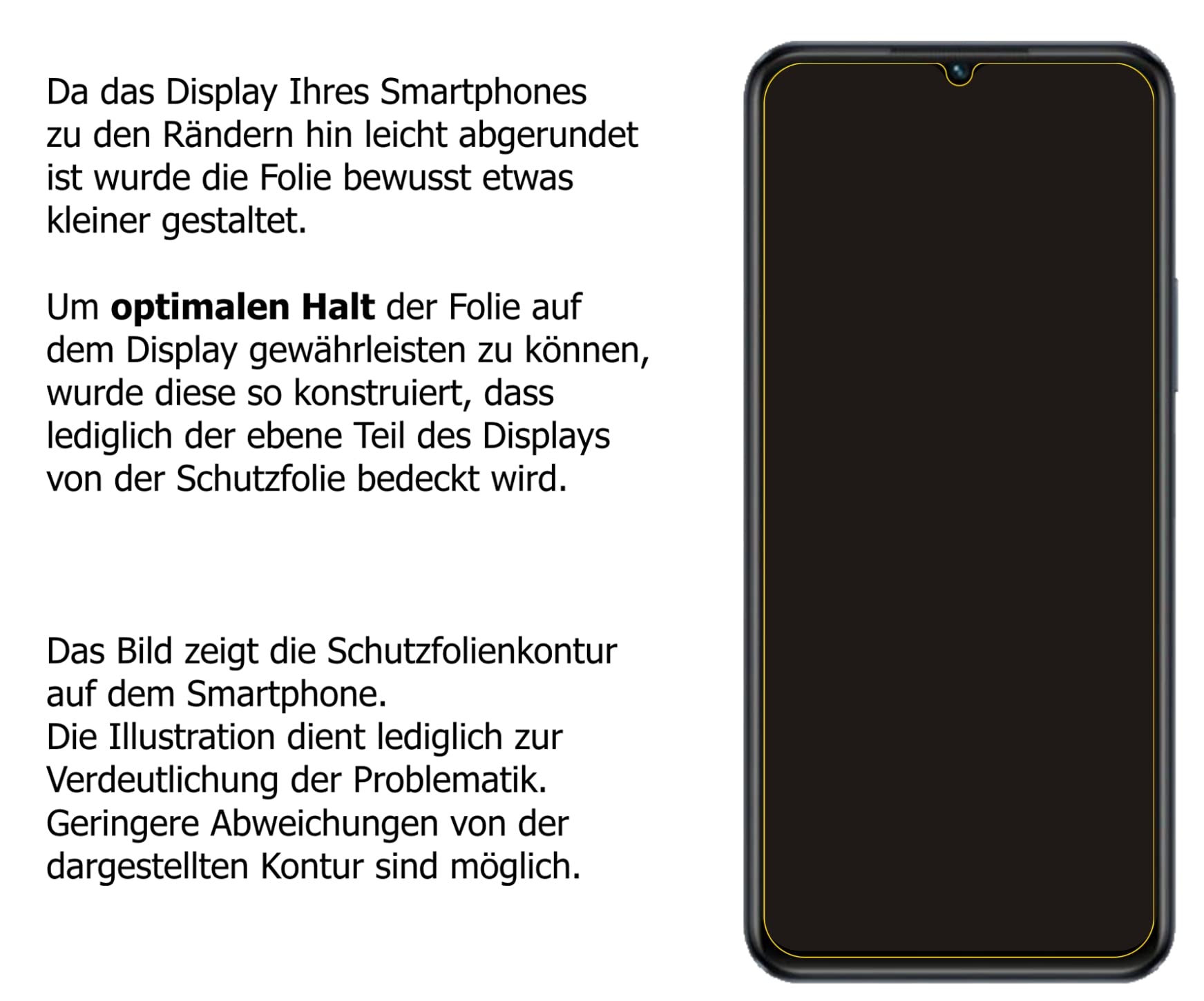 Dipos 2 Pellicole Protettive Crystalclear Per Vivo Y1s – Trasparenti, Anti Graffio, Applicazione Senza Bolle, Made In Germany - 5