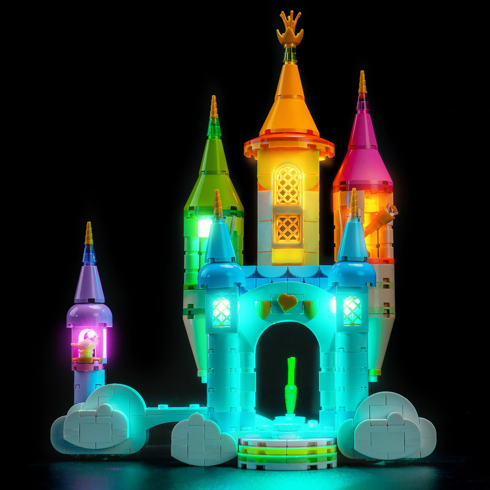 BrickBling Juego de Luces LED para exhibición de Conejos de Pascua Lego 40523 (no Lego), Juego de iluminación Decorativa para exhibición de Conejos de Pascua Lego, DE02-40523-P61901 — view 35