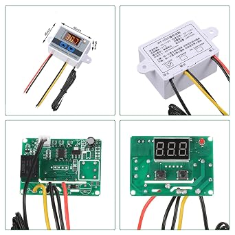 Xh-w3001 Digital LED Temperature Controller Module Digital, 2 Pieces