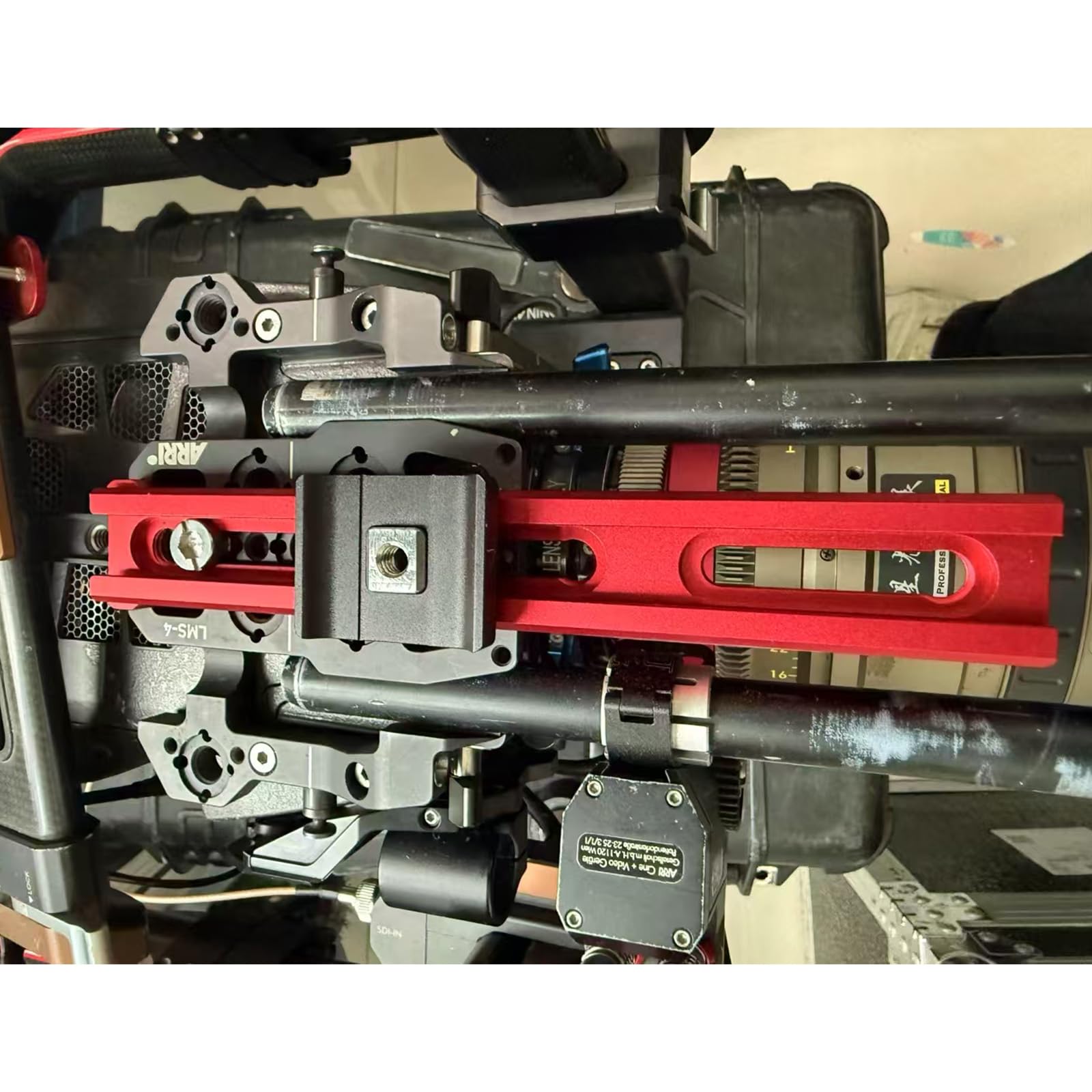 HangTon Ronin 2 placa de montaje para cámara cardánal, placa deslizante para ARRI Alexa Sony RED Blackmagic, con rosca de 3/8 pulgadas