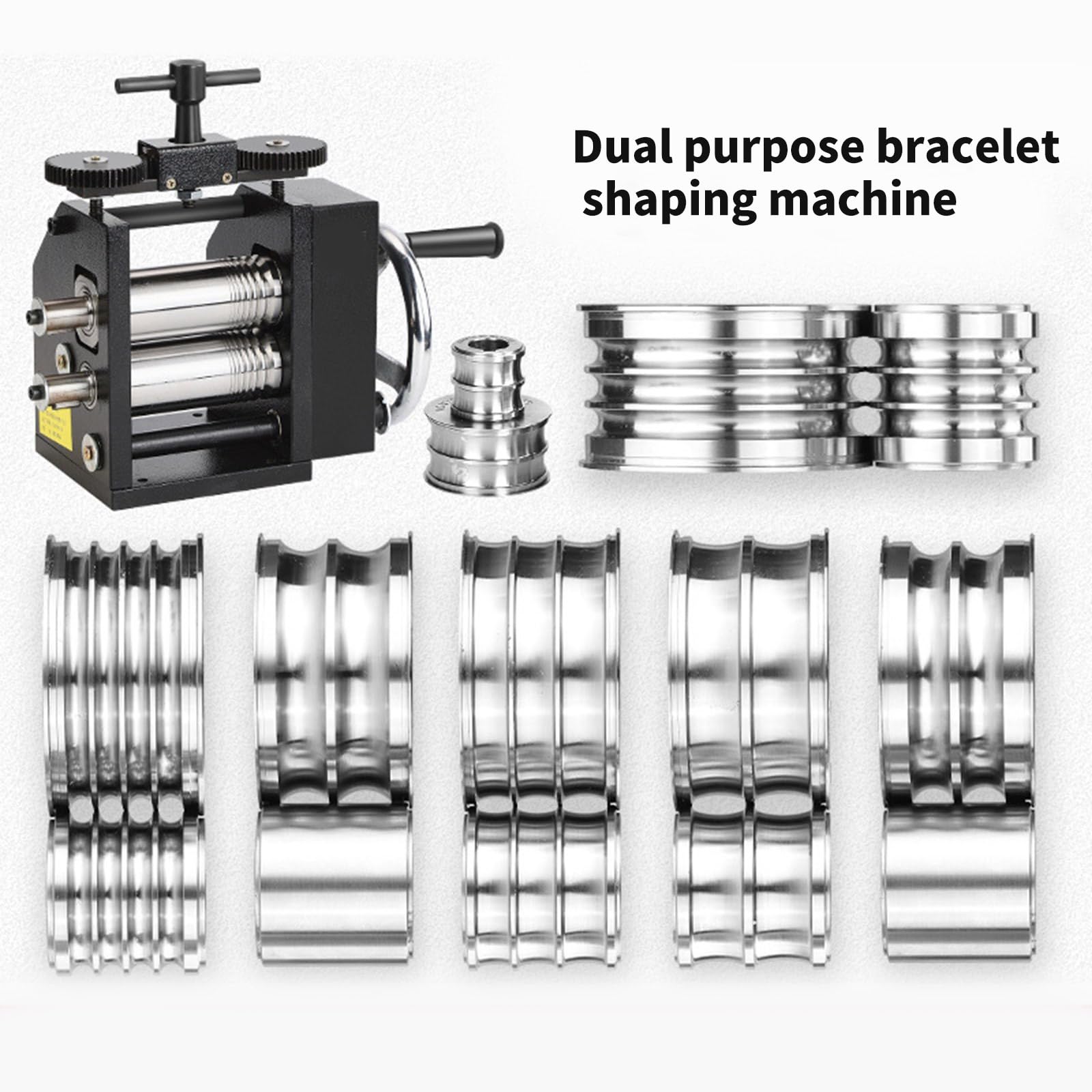 Zestaw narzędzi do przebudowy biżuterii ze stali, wydajne koło formujące - unikalne akcesoria kształtujące do małych warsztatów