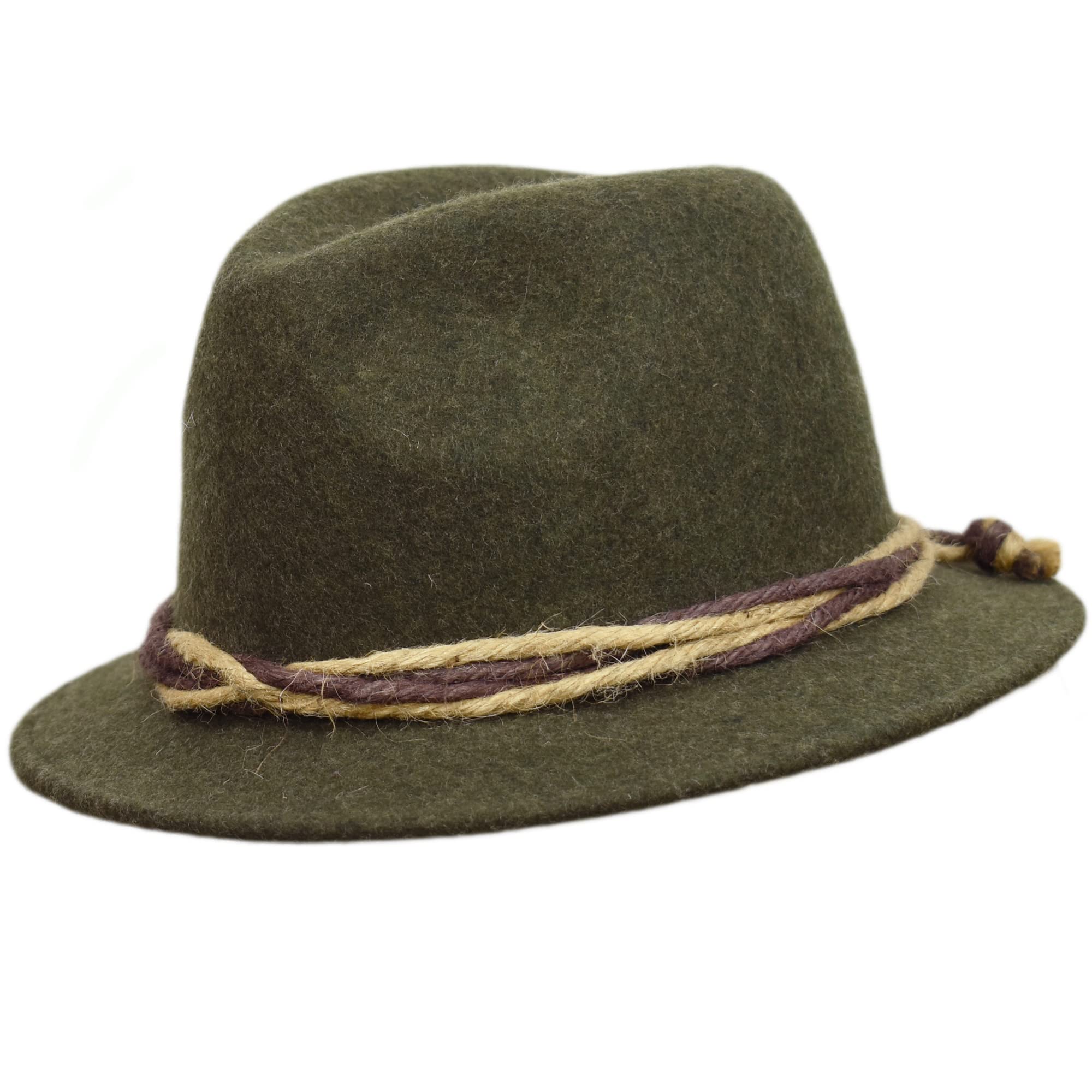 Sombrero tirolés Pilger Peregrino | Sombrero de montaña | Caminante | Verano/Invierno