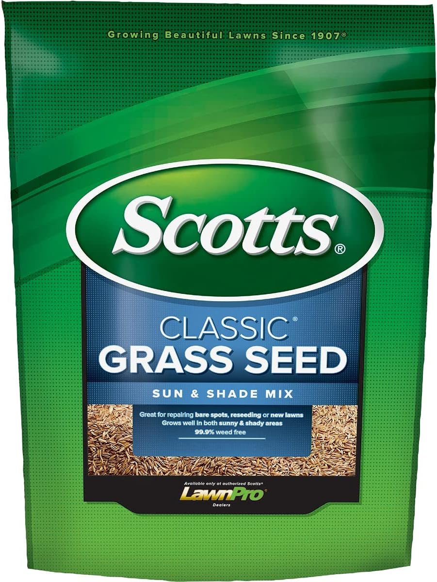 Scotts Company 17187 Classic Sun and Shade Mix Grass Seed