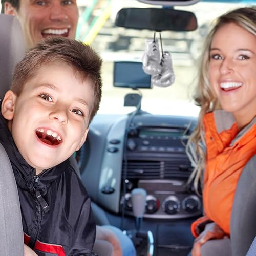 Miniatura 2 de Maitys 12 piezas de mini guantes de boxeo en miniatura, accesorios de boxeo, regalos de vacaciones, adorno de Navidad, decoración colgante,