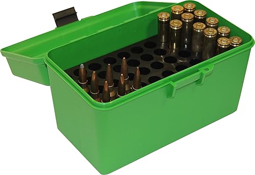 Miniatura 2 de MTM H50-R-MAG Deluxe 50-Round Rifle Ammo Box 300 Win Mag 30-30 375 HH 0276in Rem Mag
