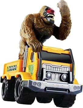 Light & Sound Gorilla Transporter - Childrens Play Truck & Gorilla Figurine, Ages 3+
