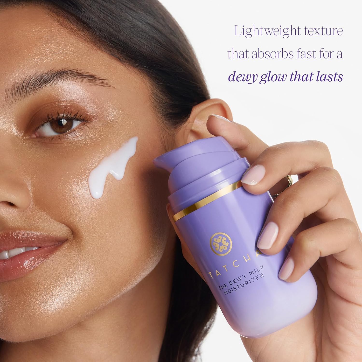 TATCHA Suni Lee's Favorites for Bouncy Skin - The Dewy Milk Moisturizer & Kissu Lip Mask + The Travel-Sized Rice Wash & Dewy Skin Mist