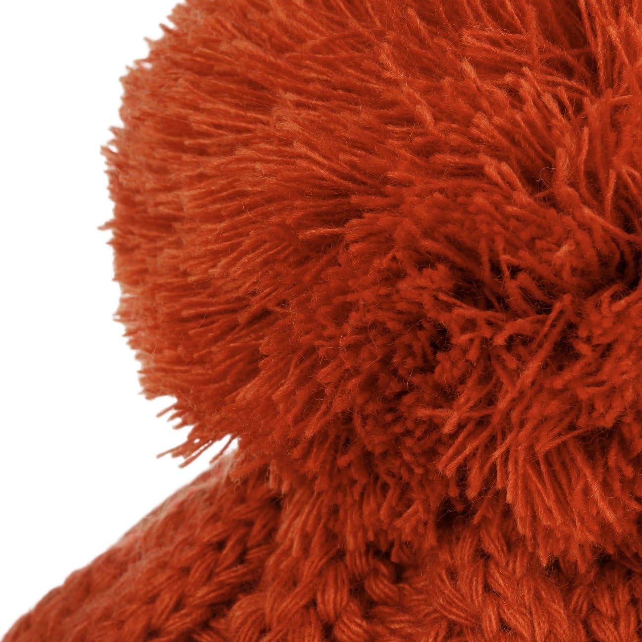 Giant Berretto con PON Donna - Made in Italy Beanie Invernale Berretti Pompon Lavorato a Maglia Risvolto, Fodera, Fodera Inverno Autunno/Inverno