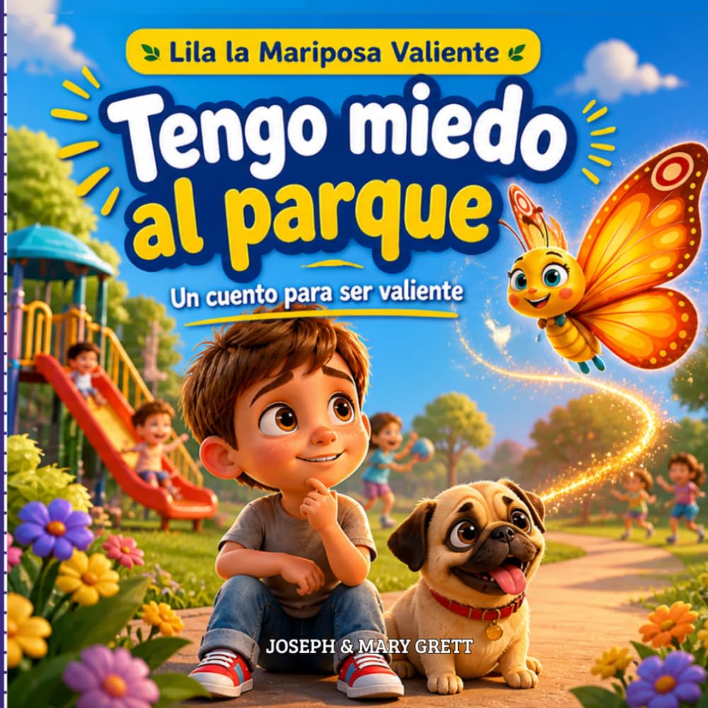 Tengo Miedo al parque: cuento infantil para niños con ansiedad y temor a lugares nuevos: Historia calmante para niños de 3 a 7 años | Ansiedad, ... | Serie Lila la Mariposa Valiente