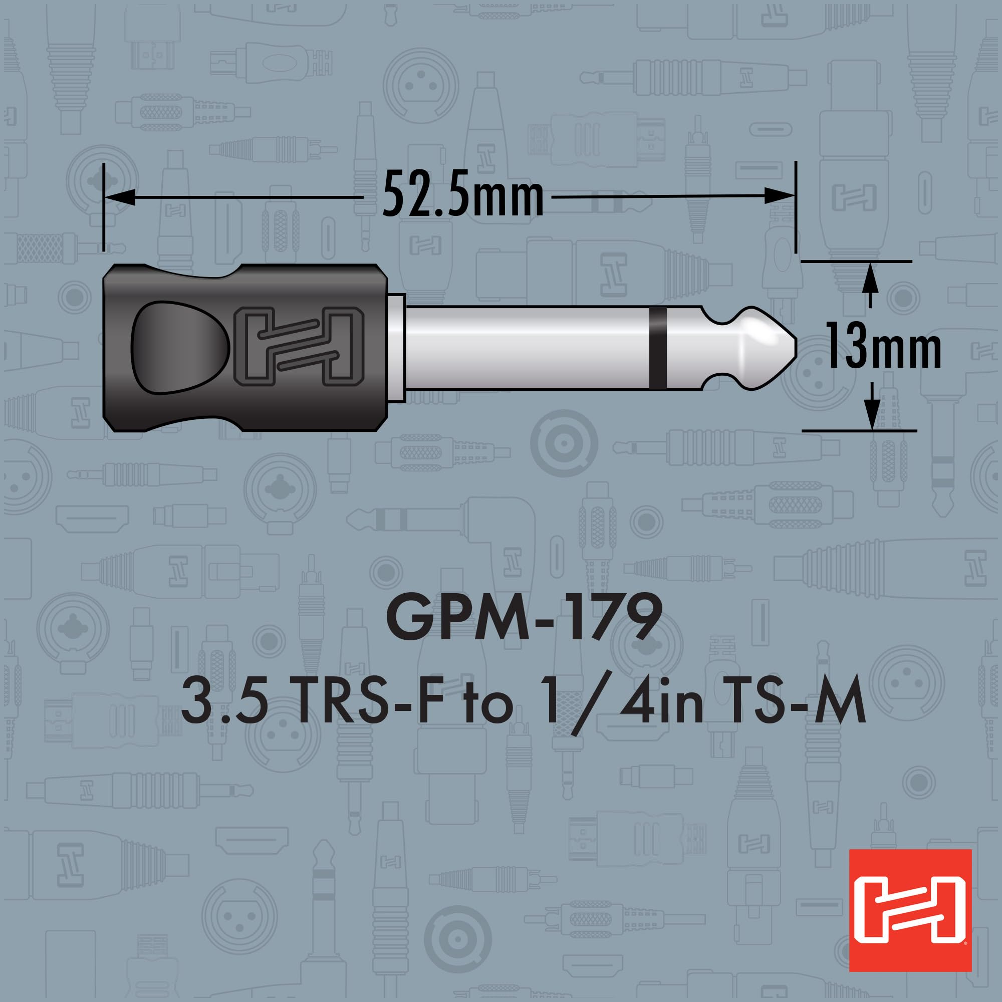 Amazon.co.jp: Hosa GPM-179 ステレオミニメス-モノラルフォンオス