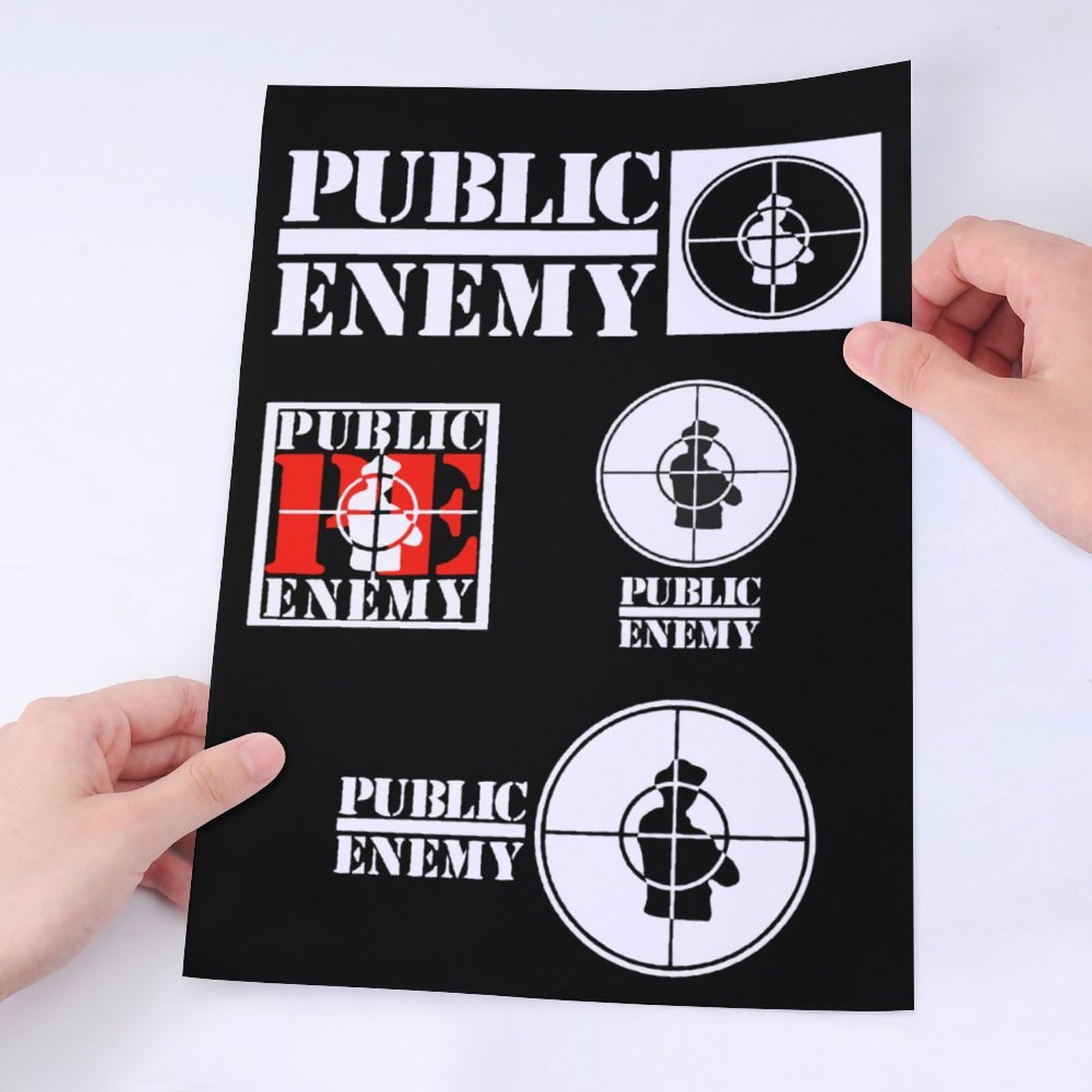 Amazon.co.jp: ステッカーセット パブリック エナミー パブリック