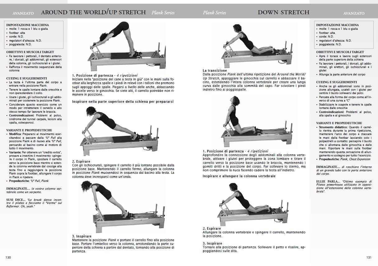 Pilates reformer. 100 idee, esercizi e percorsi motori per le lezioni di danza
