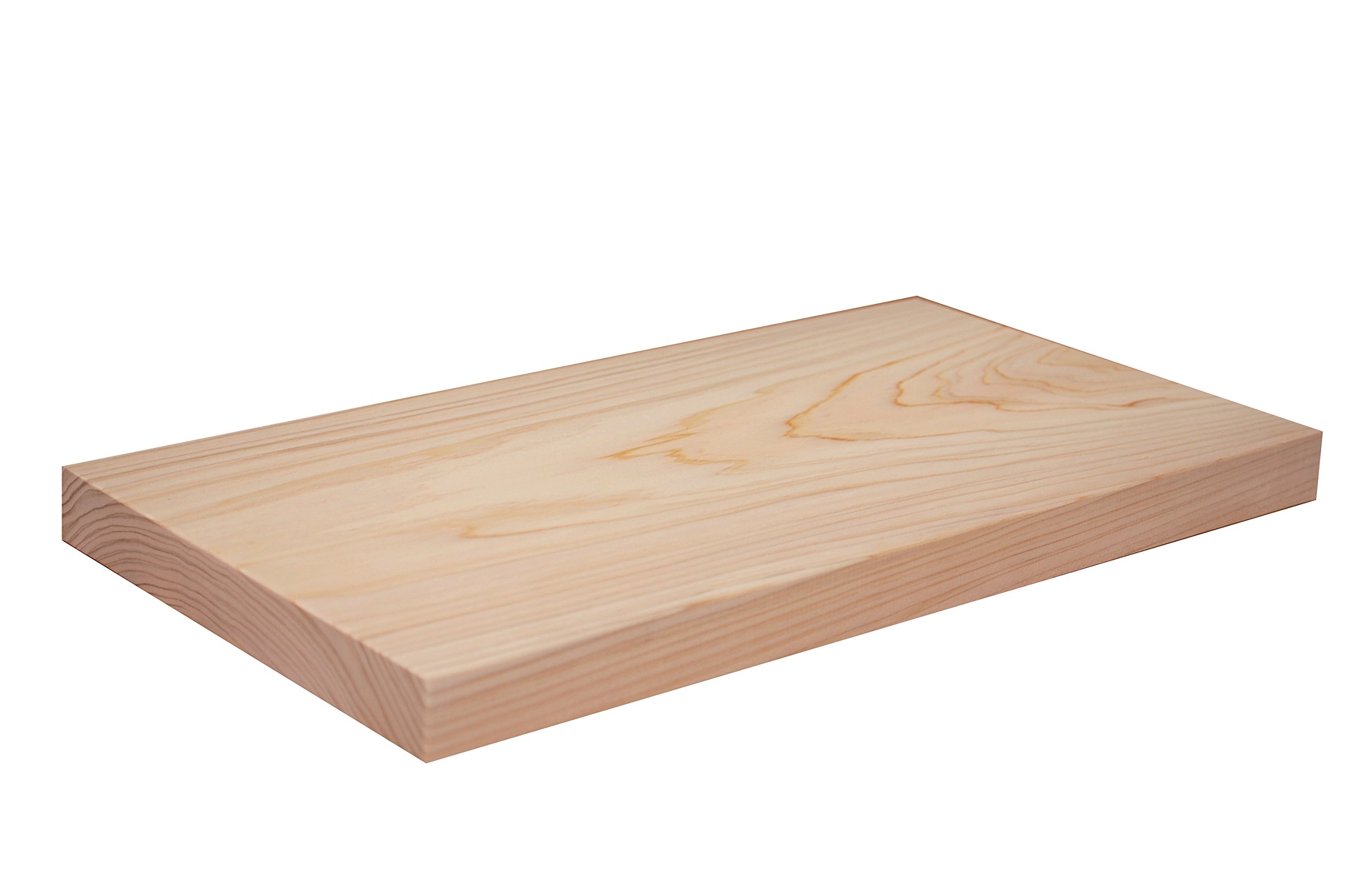 Amazon | Power of the Wood 国産一枚板 ヒノキのまな板 C型 | Power
