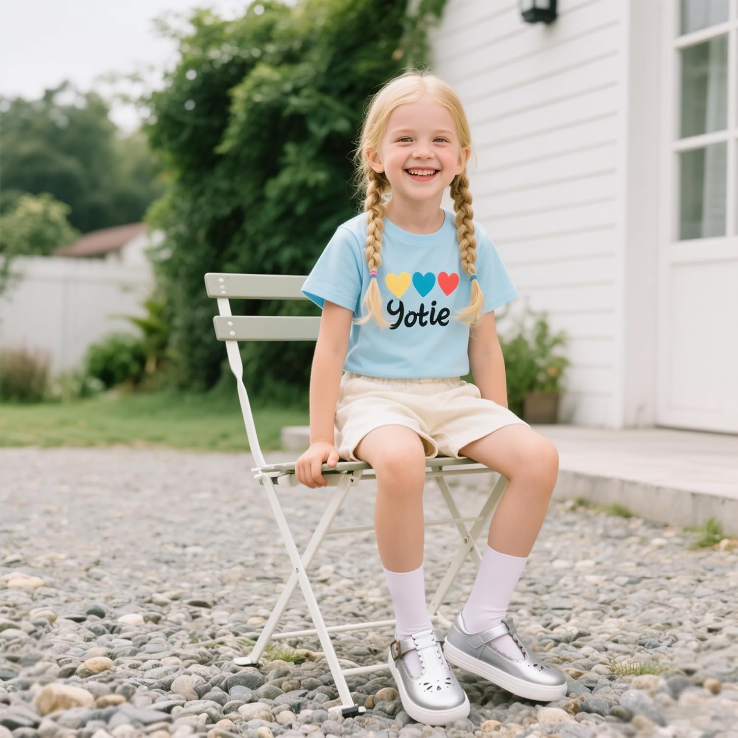 THEE BRON Toddler Shoes Girls Glitter Fashion Sneakers Sparkly Sequin Casual Shoes 11 Little Kid As410-moonlit Silver image 3 of 7 B0F5HM14YD