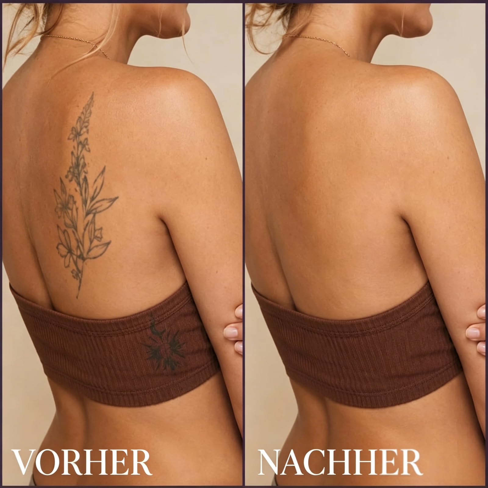 Heroka Nudaskin Body Coverage Concealer Fair Körper Camouflage Make-up für Beine und Körper, wasserfest, natürliches Finish (04 Natuurlijk beige)