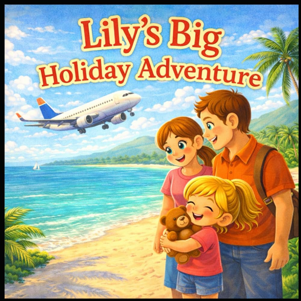 Lily's Big Holiday Adventure: A Fun Travel Story for Kids