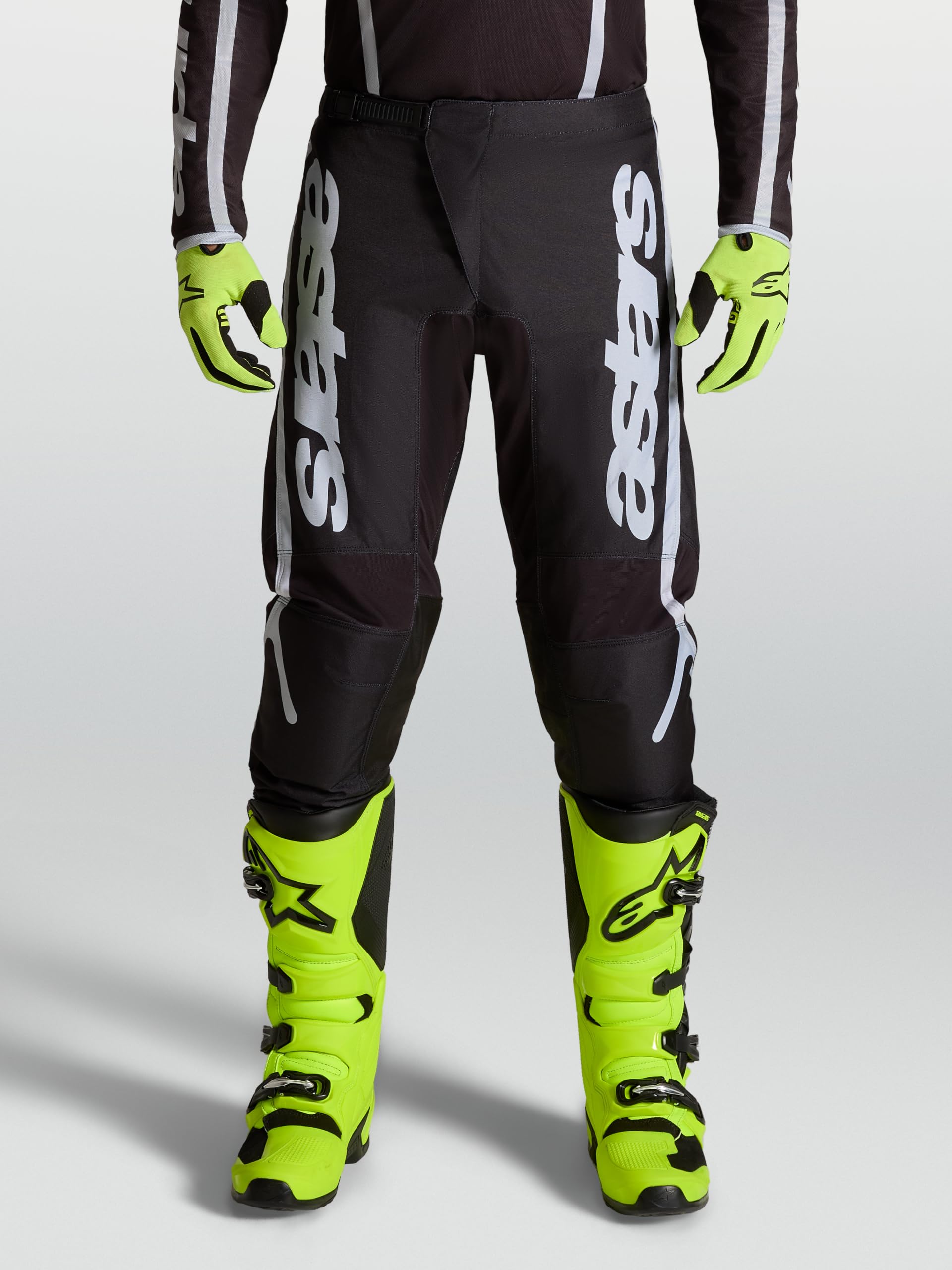 Alpinestars Fluid Apex V2 Spodnie motocrossowe, /srebrny, 32
