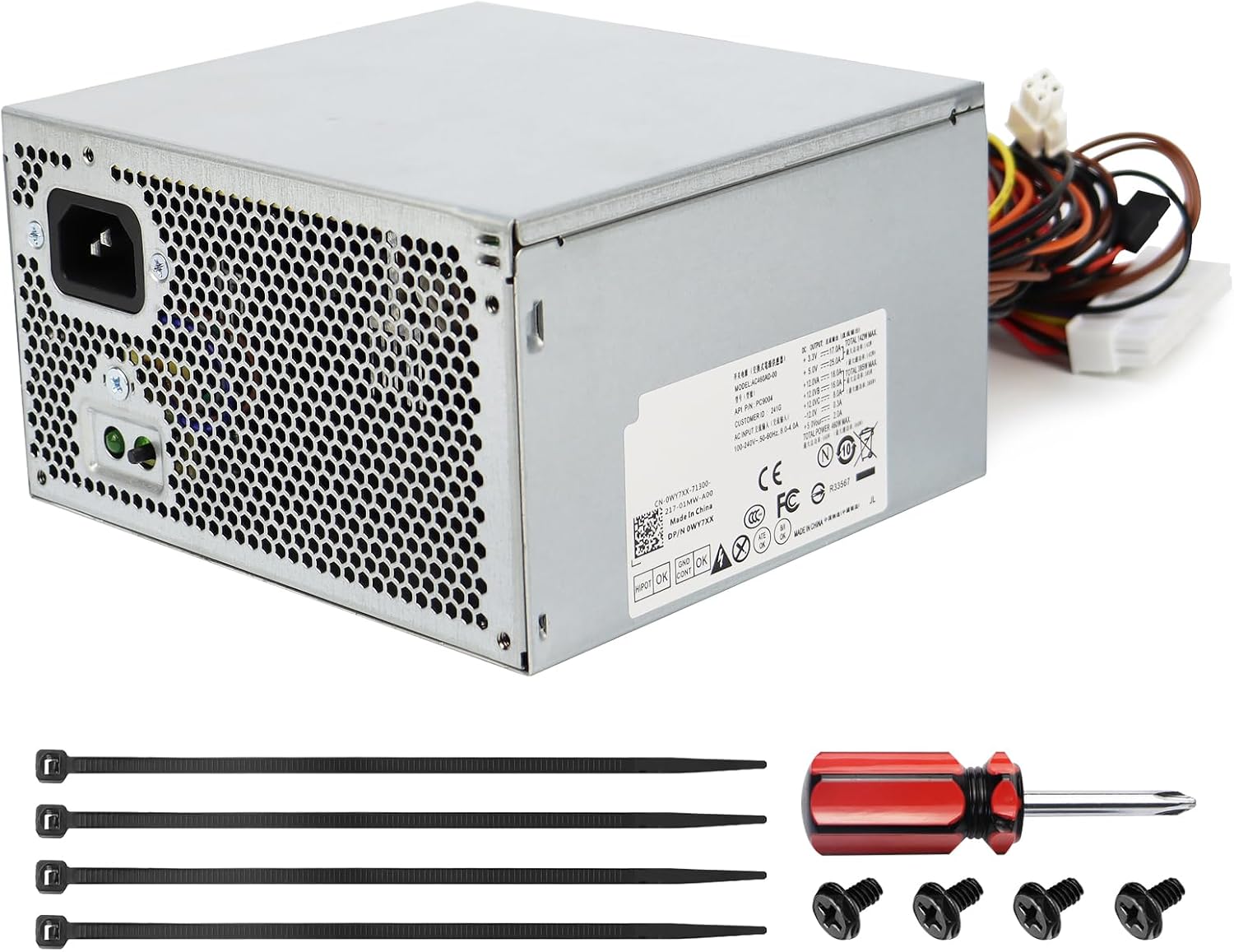 LXun Upgraded HU460AM-01 460W Power Supply Compatible with Dell XPS 8920 8930 8910 8900 8700 8300 Alien-Ware Aurora R5 Replace DPS-460DB-15 WY7XX AC460AM-01 WC1T4 L350AM-00 D460AM-03 Power Supply