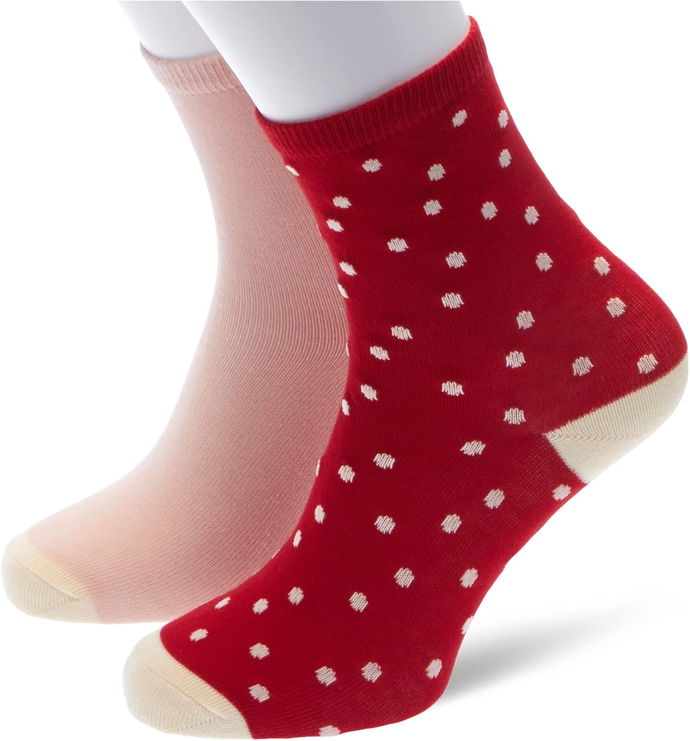 Petit Bateau GIRLS COTTON JERSEY SPOTTED SOCKS - PACK OF 5 SIZES 23/26-31/34
