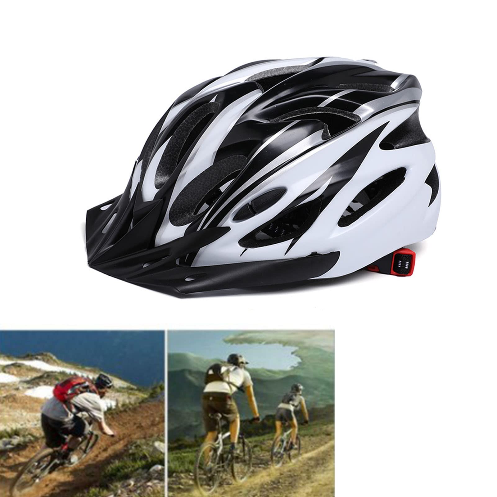 EPS PC Kask Rowerowy, Ochrona Głowy Kask Ochronny dla Dorosłych Górski Kask Rowerowy Akcesoria do Jazdy na Rowerze dla Kobiet Mężczyzn