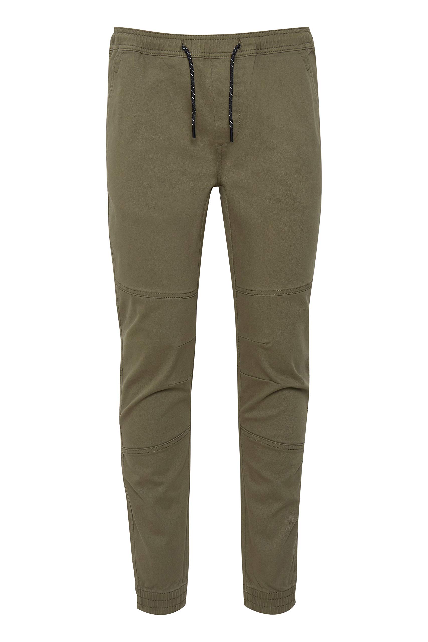 !Solid Herren Chino Hose | Stoffsamtīg mit Stretch, Dusty Olive, Größe XL