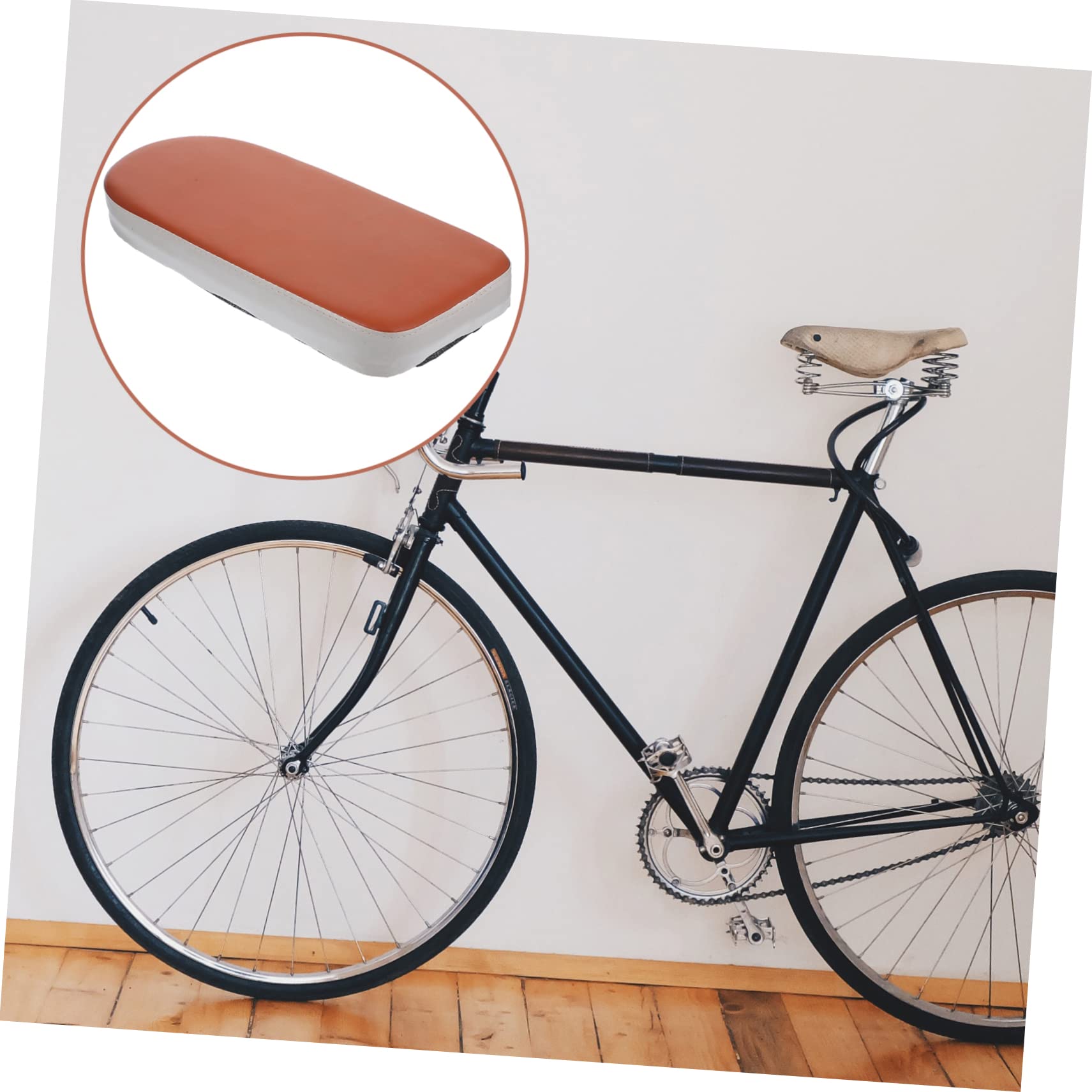 VOSAREA Selle Vélo Enfant – Coussin Confortable En Mousse Mémoire, Cuir PU Antidérapant, Pour VTT Et Route