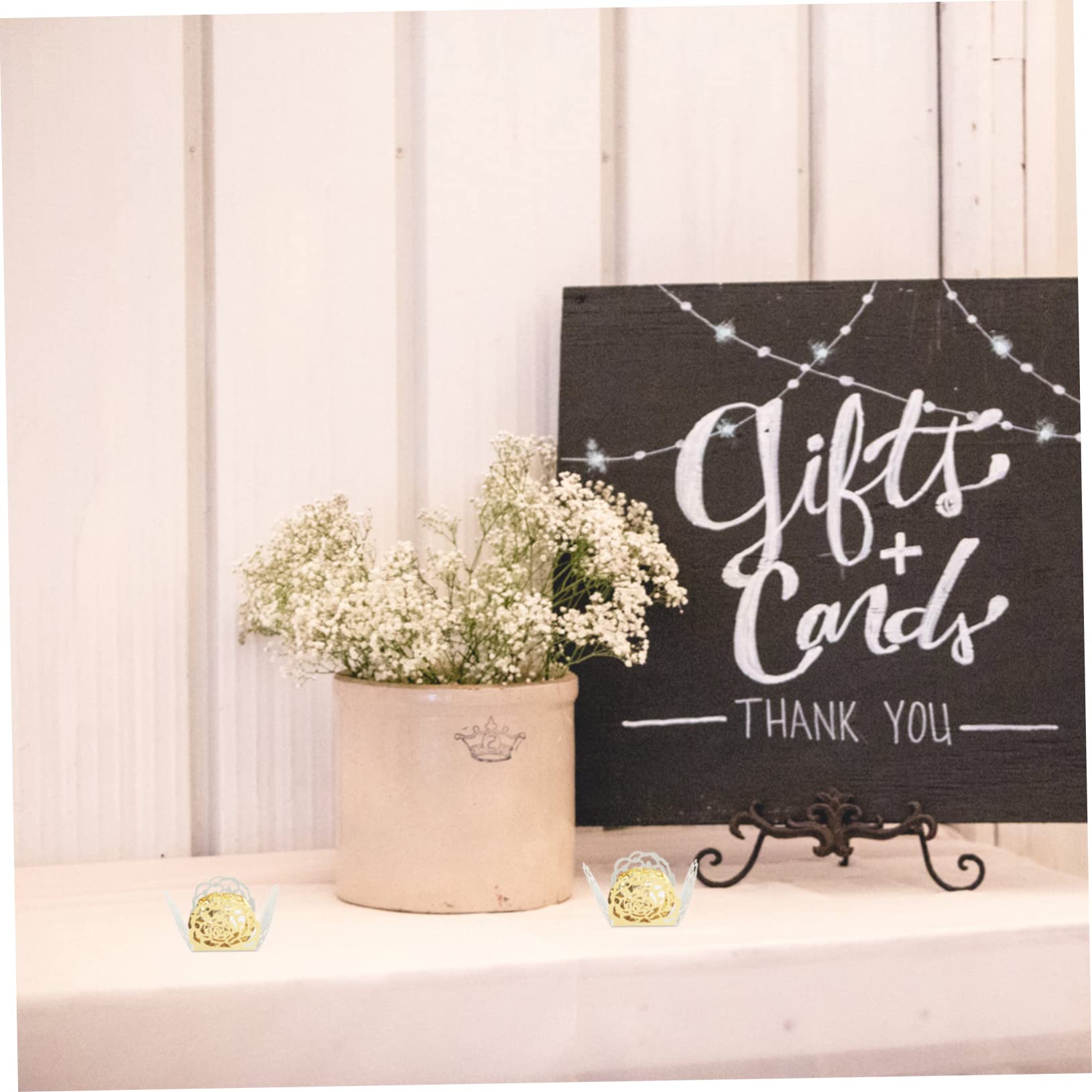 Cabilock 200piezas Tazas para Dulces De Boda Envoltorios De Chocolate Diseño para Fiestas y Celebraciones